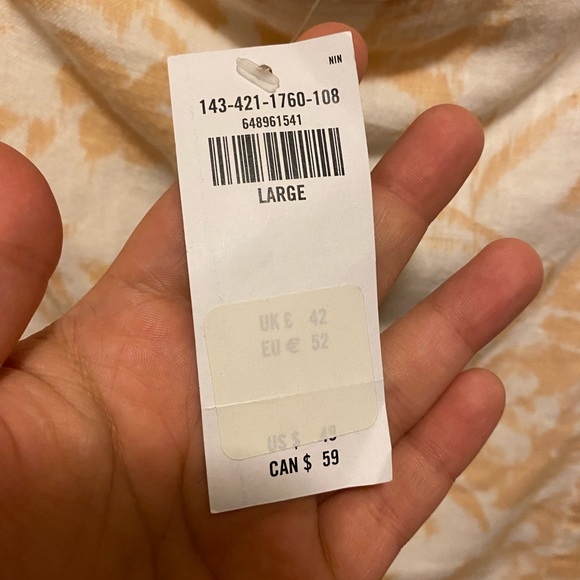 Abercrombie and Fitch Blush Pink Women’s Miniskirt Linen Blend Size L - Picture 3 of 4